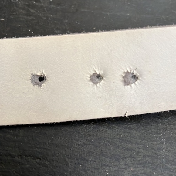 Nixon leather cream belt size L unisex - Picture 6 of 14